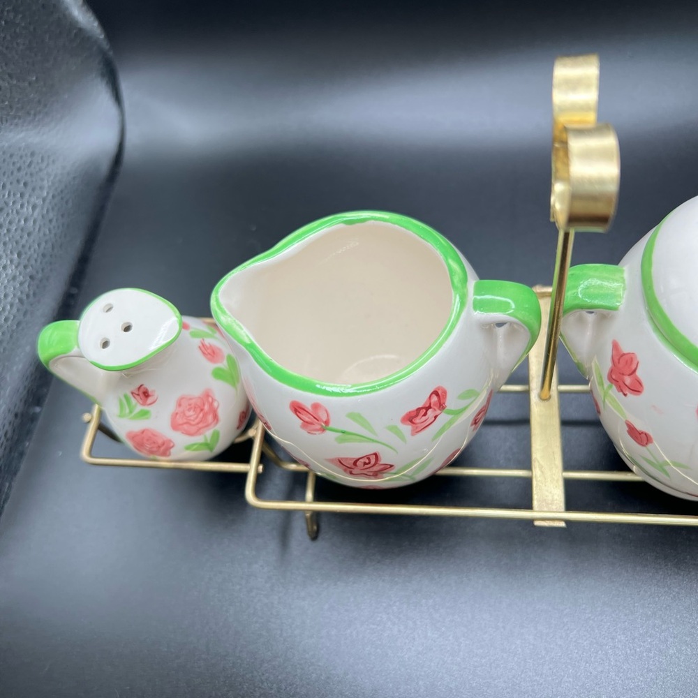 Vintage Japan Ceramic Serving Set  5 piece set   @frances.rushlow - Picture 8 of 11